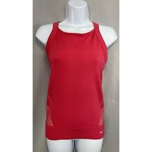 Nike Fit Dry Women's Size M/L Pink Tank With Built In Bra
